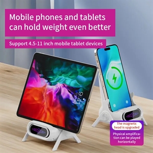 Custom Logo Wireless Charger With Stand