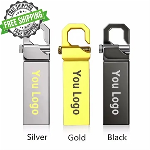 Metal USB Flash Drive with 8GB-64GB Capacity