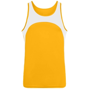 Youth Wicking Polyester Sleeveless Jersey with Contrast I...