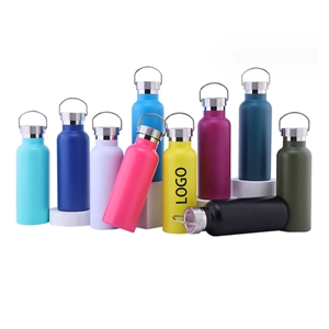 25 Oz Travel Portable Stainless Steel Water Bottle