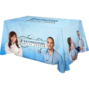 6' Premium TableCloth Full Color Flowing Table Throws