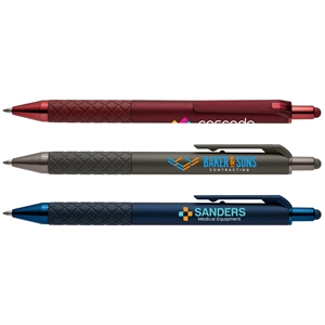 Islander Gel Retractable  Monochrome Stylus Pen - ColorJet