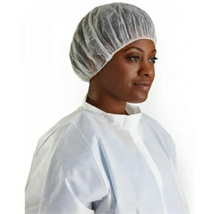 Disposable head covering cap