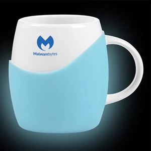 14 oz Rotunda with Glow Band Mug