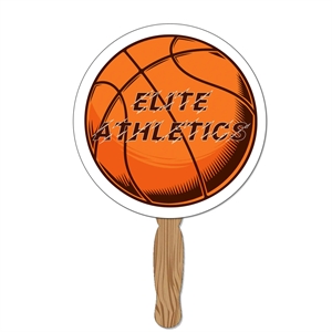 Circle Hand Held Paper Fans