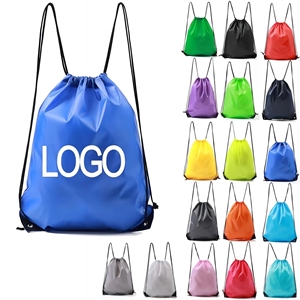 Colorful Polyester Drawstring Bag