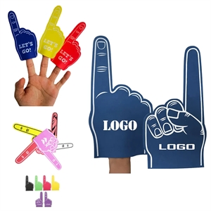 Custom Professional Foam Hand Finger Cheering Gloves