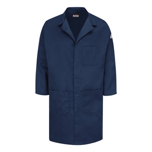 Bulwark Concealed Snap Front Lab Coat - EXCEL FR® ComforT...