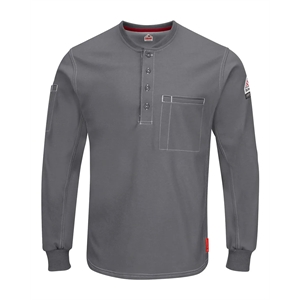 Bulwark iQ Series® Plus Long Sleeve Henley