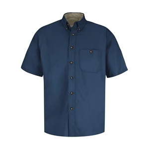 Red Kap Short Sleeve 100% Cotton Dress Shirt