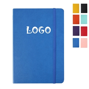 Hard Leather Strap Business Notebook