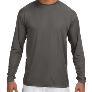 A4 Long-Sleeve Cooling Performance Crew Neck T-Shirt