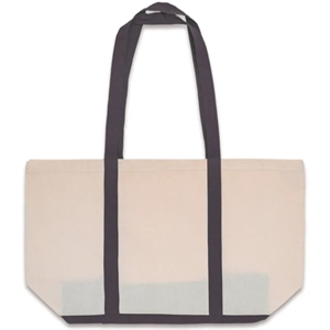 Custom Two Tone Cotton Canvas Tote Bags