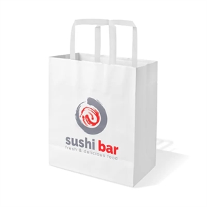 8 X 10 Inch Custom Paper Shopping Bag With Handles