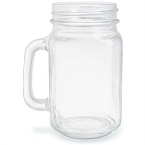 16 Oz Custom Mason Jars With Handles