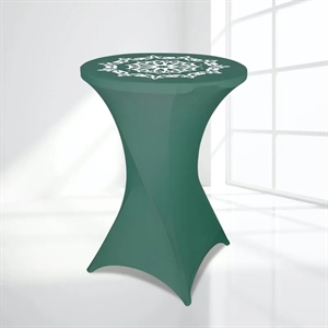 3FT Stretch Spandex Round Cocktail Table Cover