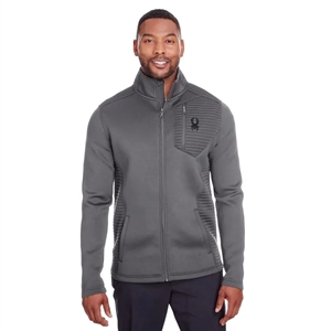 Custom Logo Spyder Men's Venom Full-Zip Jacket