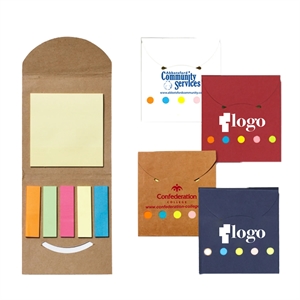 Recycled Sticky Notes and Flags Booklet