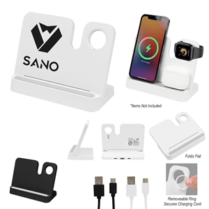 3-In-1 Folding Charging Station