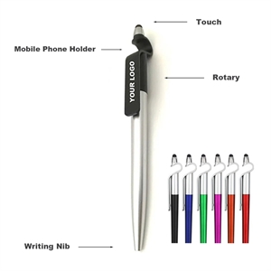 3in1 Mobile Phone Holder Stylus Pen