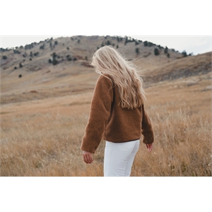 Women's Reversible Sherpa Jacket