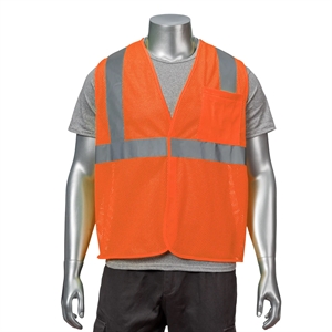 High Viz Reflective Mesh Safety Vest With Pocket