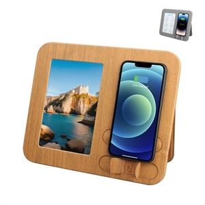 Picture Frame with Wireless Charger