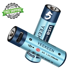 AA Rechargeable USB Batteries