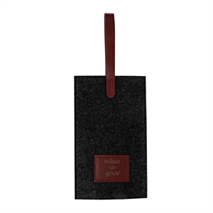 Custom Logo 1-Bottle Felt Wine Tote