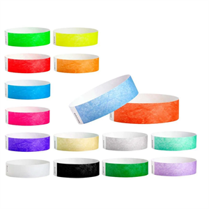 Disposable Waterproof DuPont Tyvek Wristbands