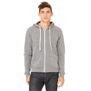 Bella + Canvas Unisex Triblend Sponge Fleece Full-Zip Hoodie