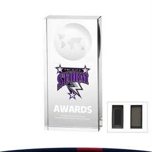 Kelsey Rectangle Crystal Award