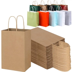 PaperBags With Handles Retail Merchandise Favor Bags