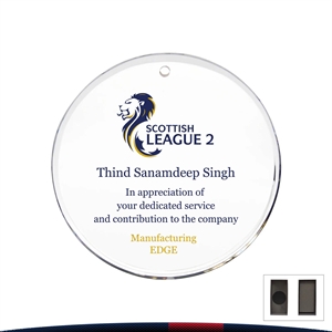 Trprin Circular Ornament Plaque