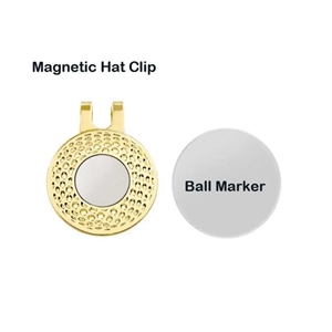 Magnetic Hat Clip and Removable Ball Marker