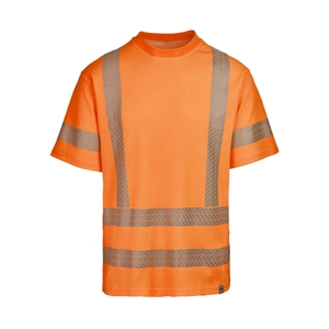 Hi-Viz ANSI Class 3 Cotton Blend T-Shirt Orange