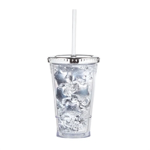 16 oz Slurpy Metallic Tumbler Gift