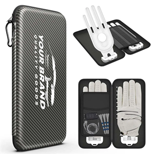 Custom Logo Professional Golf Accessories Box with Gloves Holder