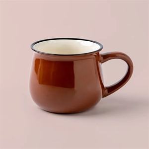 12 oz Ceramic Belly Mug