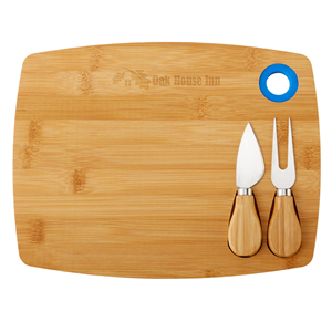 Bamboo Cheese Board Charcuterie Set