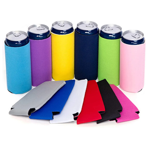 Custom Logo Bulk Collapsible Soda Cover Coolies