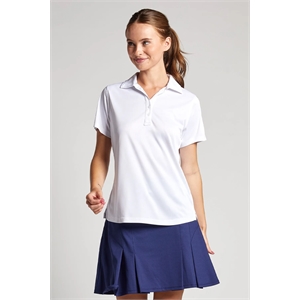 Lady Falcon Recycled Polyester Solid Short Sleeve Polo