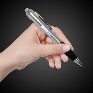 Silver LED Stylus Pen