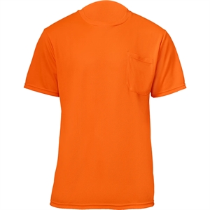 High Vis Short Sleeve Safety Tee Shirt W/ Pocket