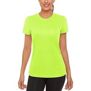 Non ANSI Hi Viz Women's Safety Workwear T-Shirt