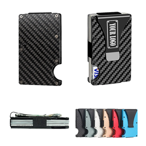 Carbon Fiber Wallets With Clip
