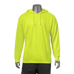 High Vis Non-ANSI Breathable Safety Hoodie T-Shirt