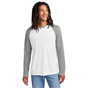 Allmade Unisex Tri-Blend Long Sleeve Colorblock Raglan