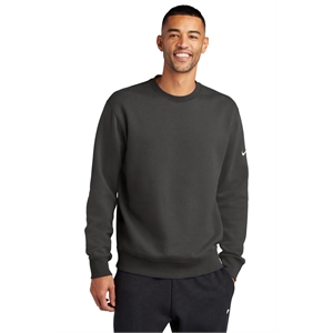 Nike Club Fleece Sleeve Swoosh Crew