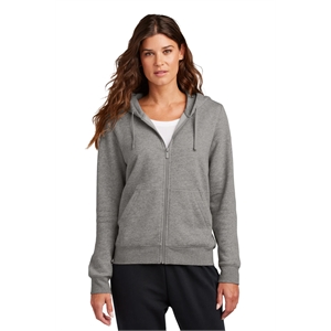 Nike Women's Club Fleece Sleeve Swoosh Full-Zip Hoodie